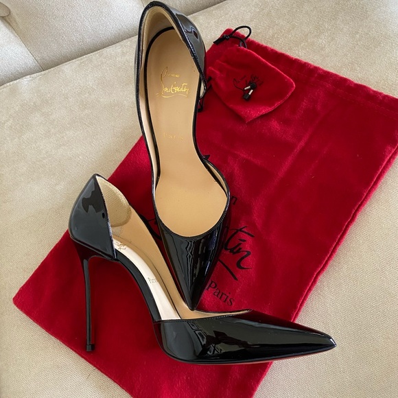 Christian Louboutin's half d'Orsay Iriza Pumps - Picture 2 of 7